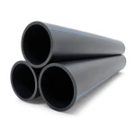مواسير HDPE PE 100 ضغط 20 بار قطر خارجي 450 مم سمك 50.3 مم لون أسود | نيبروبلاست