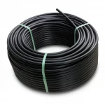 لفة أنابيب HDPE ضغط  10 بار [PE 80] قطر خارجي 25 مم  SDR 13.6  لون اسود | مصنع المنى