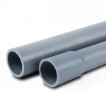 UPVC Pipes NPF Brand For Electrical Systems Nominal Pressure 6 Bar Outside Diameter 140 mm Thickness 4.1 mm Gray Colour