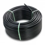 لفة أنابيب HDPE ضغط  5 بار [PE 80] قطر خارجي 160 مم  SDR 26  لون اسود | مصنع المنى