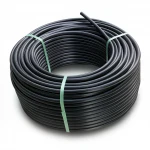 HDPE Plastic Coil Pipe  Nominal Pressure 8 Bar [PE 80] OD 32 mm  SDR 17  Color Black | Almona Factory