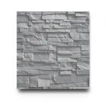 Stone Wall Decoration 10m x 0.53m Gray Color, Model 475029