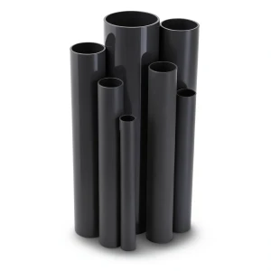 مواسير UPVC جدول 40 مقاس 3 إنش سمك 5.5 مم لون أسود
