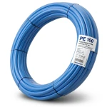 HDPE Pipes PE 100 Pressure 20 Bar Outside Diameter 90 mm Thickness 10.1 mm Blue | NEPROPLAST