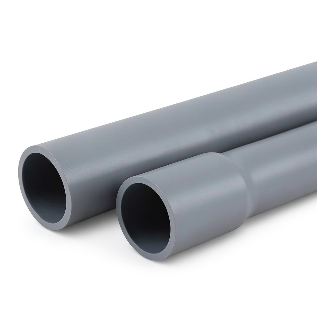 UPVC Pipes Nominal Pressure 4 Bar Outside Diameter 315 mm Thickness 6.20 mm Gray