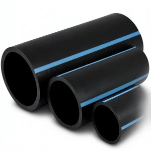 NPF HDPE Pipes Nominal Pressure 25 Bar Outside Diameter 110 mm Thickness 10 mm Black
