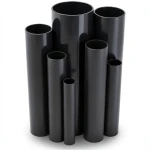 مواسير UPVC جدول 40 مقاس 6 إنش سمك 7.1 مم لون اسود
