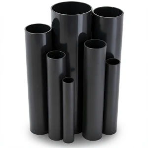 مواسير UPVC جدول 40 مقاس 6 إنش سمك 7.1 مم لون اسود