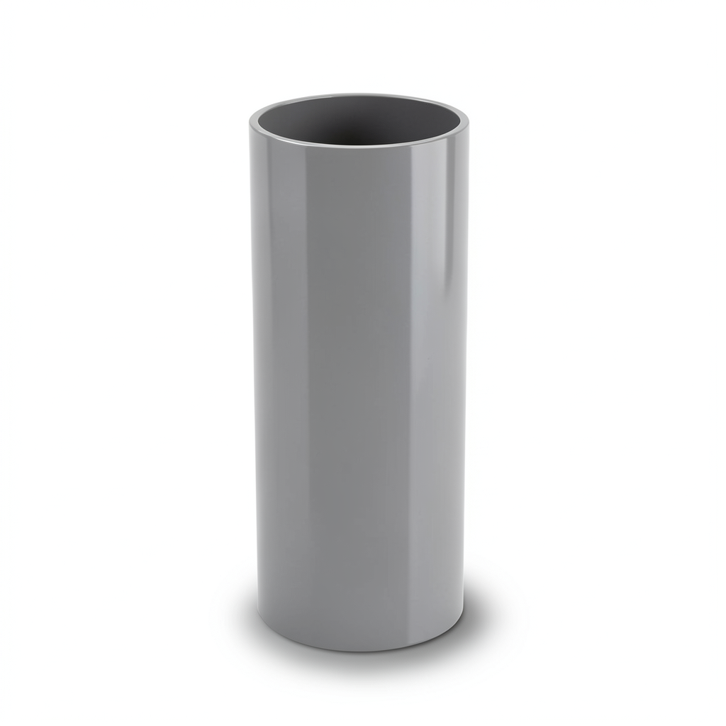 UPVC Pipes Schedule 80 Size 3 inch Thickness 7.6 mm Gray