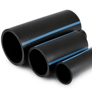 NPF HDPE Pipes Pressure 20 Bar Outside Diameter 110 mm Thickness 8.1 mm Black