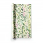 Leaf patterned wallpaper, multicolor, length 10 m, width 0.53 m, model 1025805 