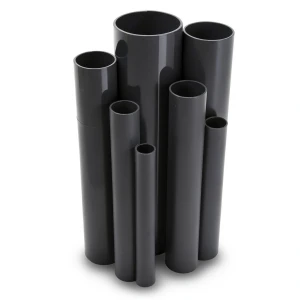 UPVC Pipes Schedule 80 Size 3 inch Thickness 7.6 mm Black Colour
