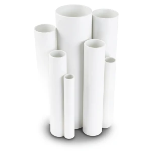 مواسير UPVC جدول 80 مقاس 4 إنش سمك 8.6 مم لون أبيض