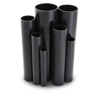 مواسير UPVC جدول 80 مقاس 4 إنش سمك 8.6 مم لون أسود