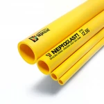 Neproplast HDPE Pipes PE 80 Nominal Pressure 12.5 Bar Outside Diameter 355 mm Thickness 32.2 mm Color Yellow
