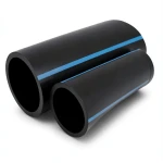 أنابيب HDPE الوطني ضغط 20 بار قطر 280 مم سمك 20.6 مم لون أسود