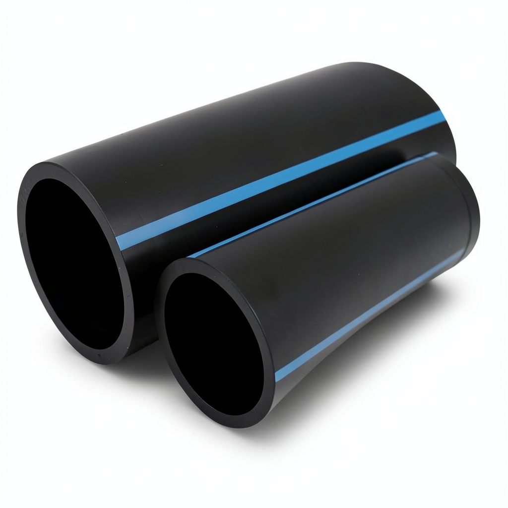 أنابيب HDPE الوطني ضغط 20 بار قطر 280 مم سمك 20.6 مم لون أسود