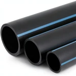 أنابيب HDPE الوطني ضغط 25 بار قطر 160 مم سمك 14.6 مم لون أسود