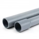مواسير بلاستيك UPVC للتمديدات الكهربائية الوطنى ضغط 4 بار  قطر خارجي 225 مم سمك 4.5 مم لون رمادي