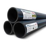 HDPE Pipes PE 100 20 Bar 560 mm OD 62.5 mm Thickness Black | NEPROPLAST