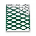 PVC Coated Expanded Metal   Thickness 1.5 mm Size 1×2 meters