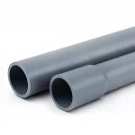 مواسير بلاستيك UPVC للتمديدات الكهربائية الوطنى ضغط 4 بار  قطر خارجي 280 مم سمك 5.5 مم لون رمادي