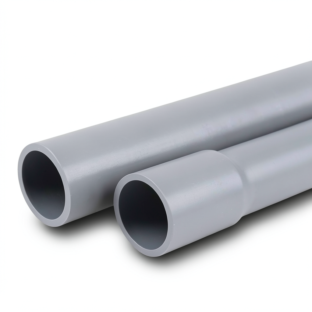 UPVC Pipes Nominal Pressure 4 Bar Outside Diameter 315 mm Thickness 6.20 mm Gray