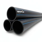 HDPE Pipes PE 80 Pressure 16 Bar Diameter 355 mm Thickness 39.7 mm Black | NEPROPLAST