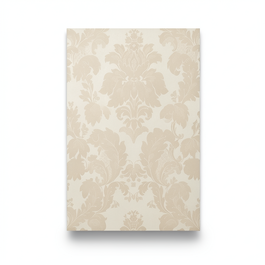 Italian Wallpaper 10m x 0.53m Beige Color, Model 57055