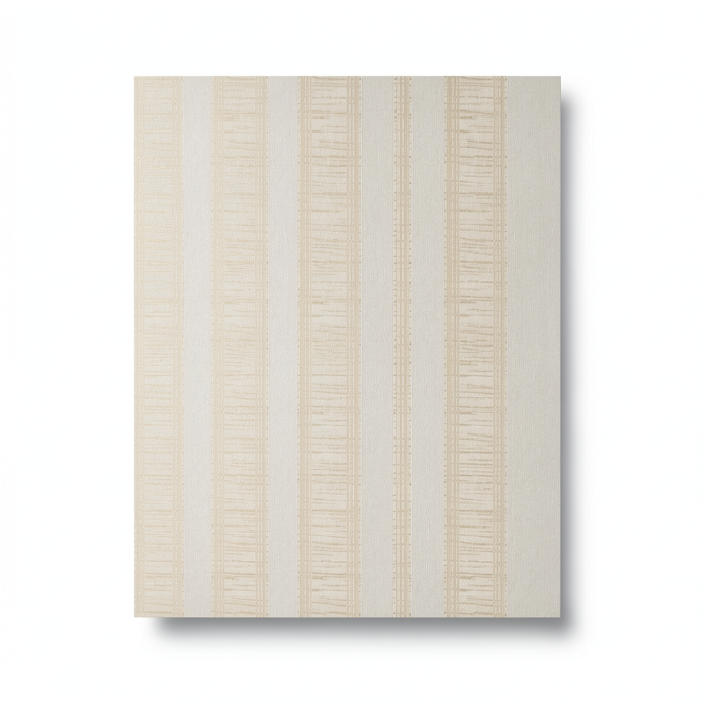Italian Wall Covering 10m x 1.06m Beige Color, Model 4705