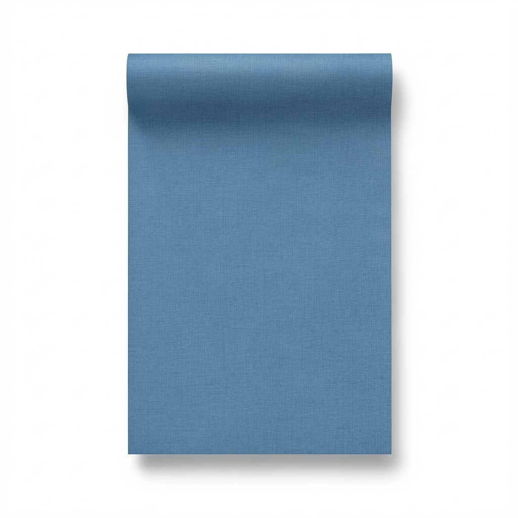 German Wall Covering Blue, 10m Length x 0.53m Width, Model 10215-18