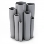 UPVC Pipes Modern Technology Nominal Pressure 12 Bar Outside Diameter 26.6 mm Thickness 1.6 mm Gray Colour