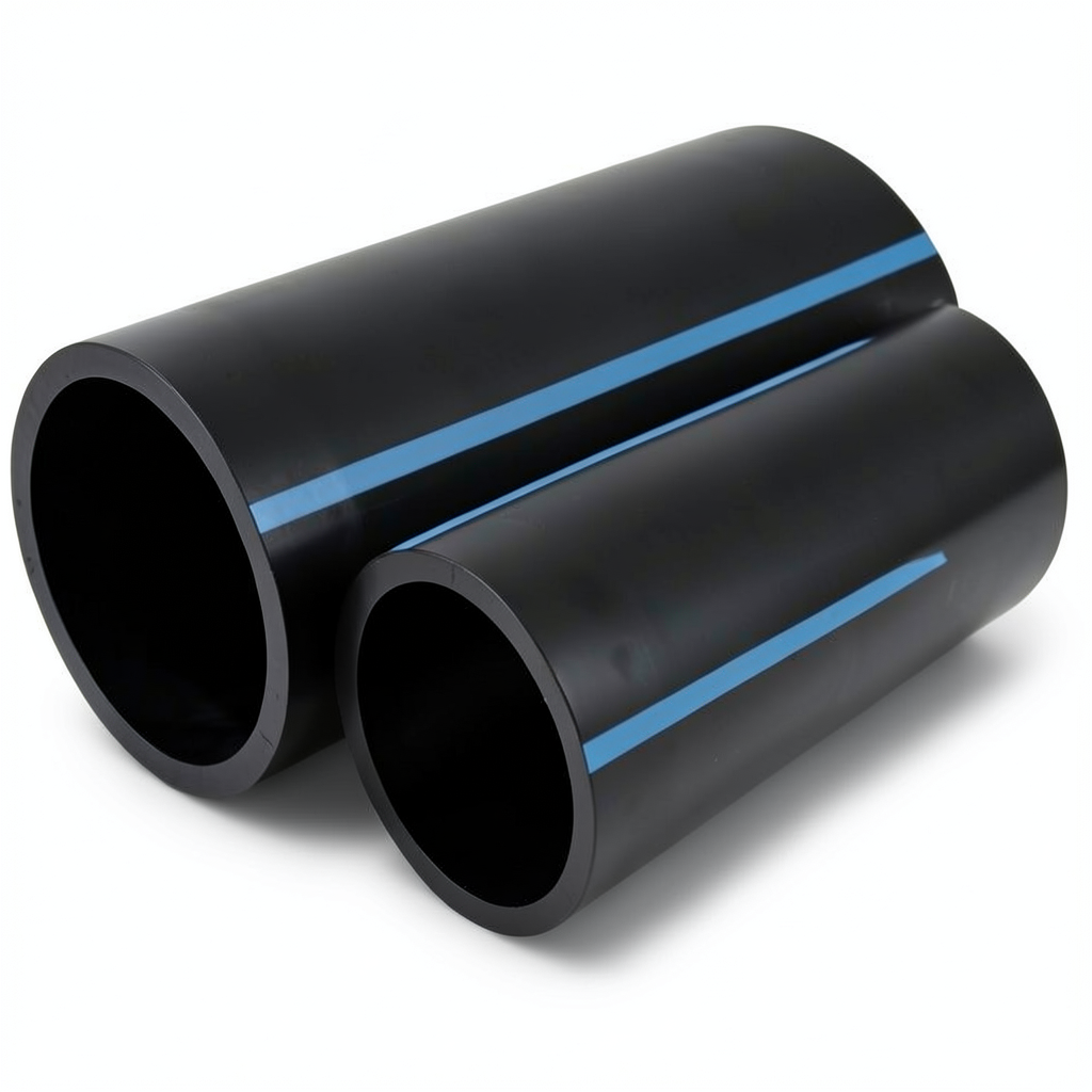 أنابيب HDPE الوطني ضغط 20 بار قطر 280 مم سمك 20.6 مم لون أسود