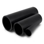 أنابيب HDPE الوطني لشبكات المياه ضغط 20 بار قطر خارجي 355 مم سمك 26.1 مم لون اسود