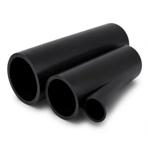 أنابيب HDPE الوطني لشبكات المياه ضغط 20 بار قطر خارجي 355 مم سمك 26.1 مم لون اسود