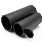 مواسير HDPE الوطني لشبكات المياه ضغط 25 بار قطر خارجي 125 مم سمك 11.4 مم لون اسود