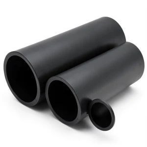 مواسير HDPE الوطني لشبكات المياه ضغط 25 بار قطر خارجي 125 مم سمك 11.4 مم لون اسود