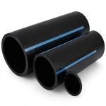 أنابيب HDPE الوطني ضغط 25 بار قطر 160 مم سمك 14.6 مم لون أسود