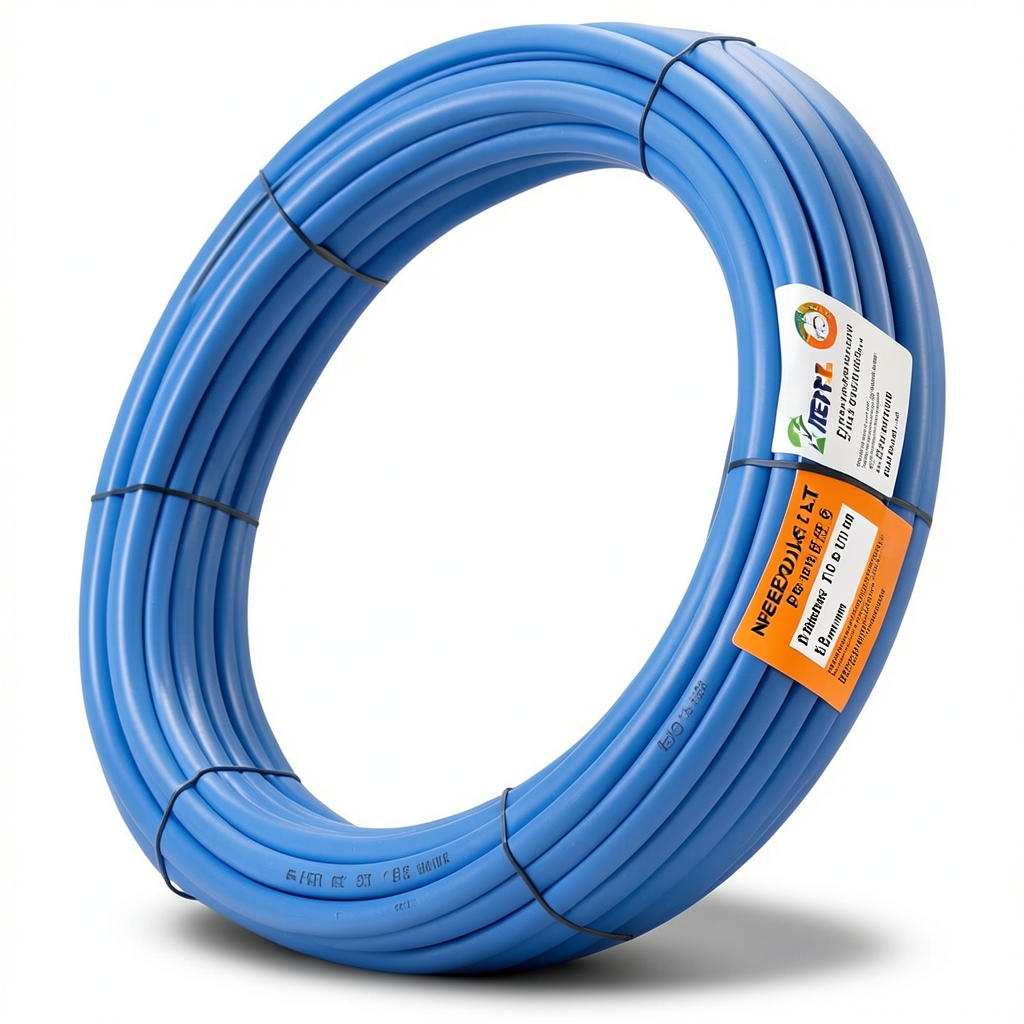 أنابيب HDPE PE 80 ضغط 16 بار قطر 90 مم سمك 10.1 مم لون أزرق | نيبروبلاست
