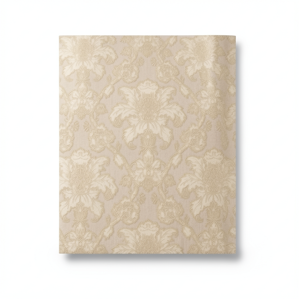 Italian Wall Covering 10m x 1.06m Beige, Model 4746