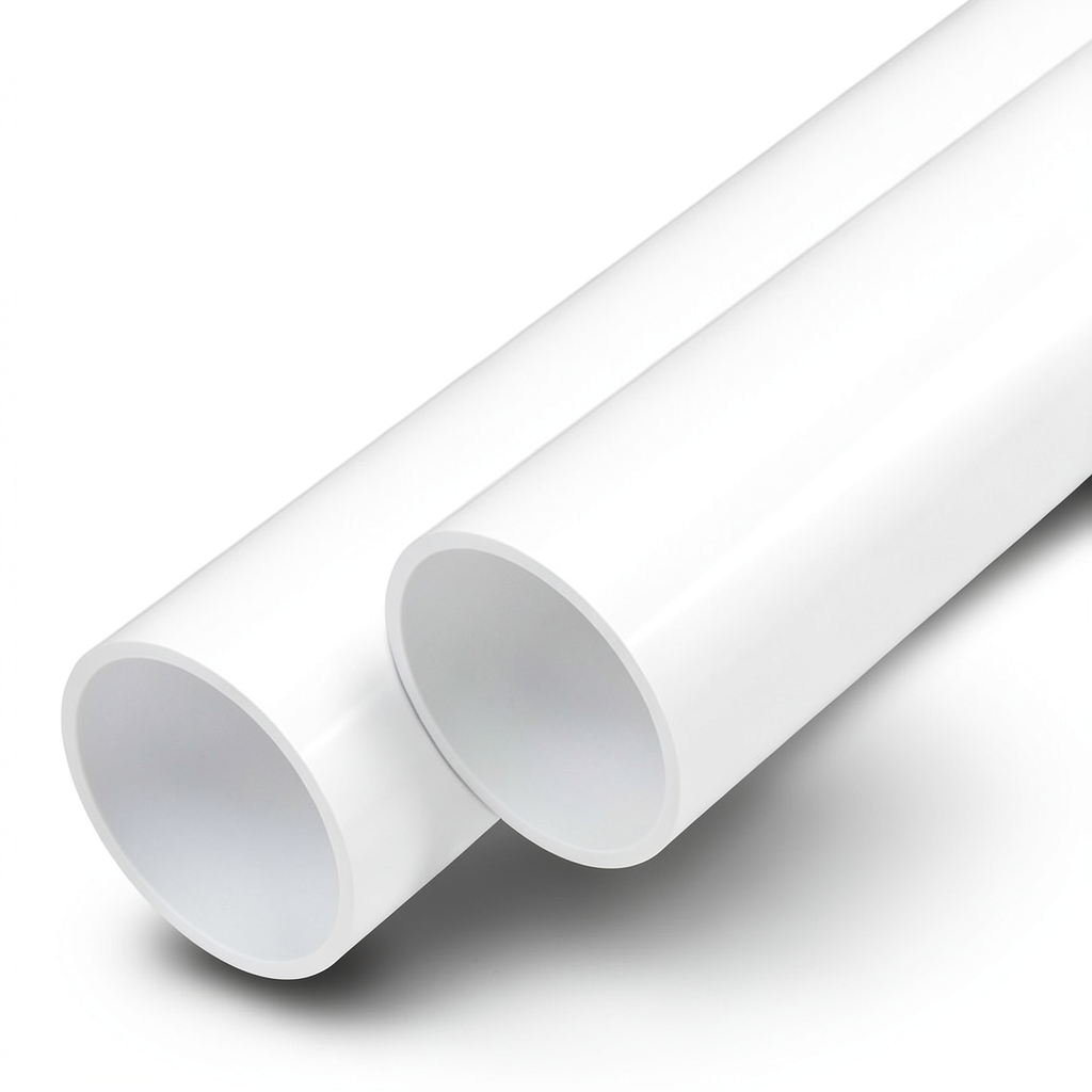 مواسير UPVC مقاس 3/4 إنش سمك 2.9 مم لون أبيض