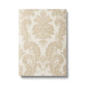 Italian Wallpaper 10m x 0.53m Beige Color, Model 57055