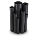 مواسير UPVC جدول 80 مقاس 8 إنش سمك 12.7 مم لون اسود