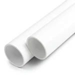 مواسير UPVC مقاس 1/4 1 إنش سمك 3.6 مم لون أبيض ضغط عالي