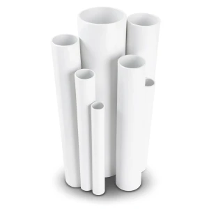 مواسير UPVC ضغط 21.7 بار مقاس ½ إنش سمك 1.57 مم لون أبيض