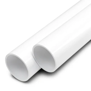 مواسير UPVC مقاس 1/2 1 إنش سمك 3.7 مم لون أبيض