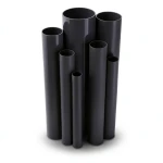 مواسير UPVC مقاس ½ إنش سمك 1.57 مم ضغط 21.7 بار لون أسود