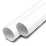 مواسير UPVC مقاس 3/4 إنش سمك 3.9 مم لون أبيض