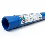 مواسير HDPE نيبروبلاست PE 80 ضغط 12.5 بار قطر خارجي 180 مم سمك 16.4 مم لون أزرق   