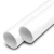 مواسير UPVC مقاس 1/4 1 إنش سمك 4.8 مم لون أبيض - Image 1